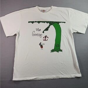 The Giving Short Sleeve Graphic Tee - White & Green
